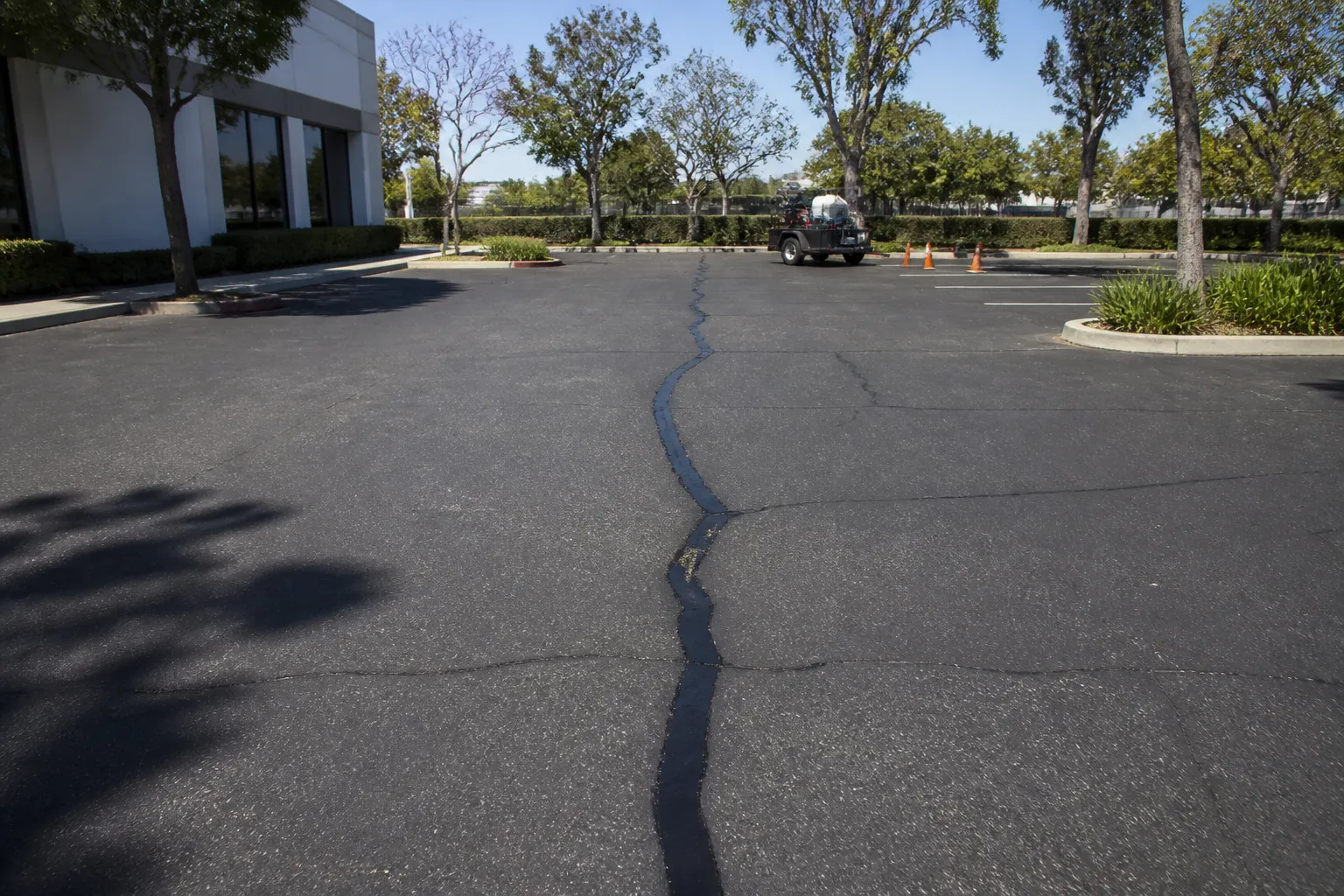 Asphalt Maintenance Job Site
