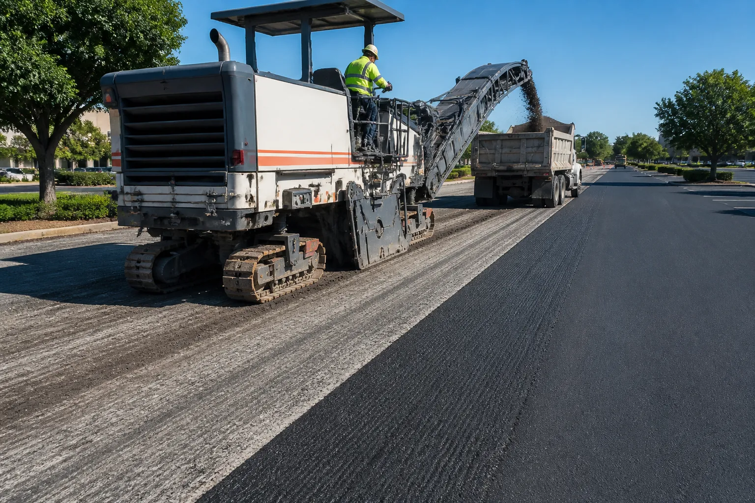 Asphalt Milling vs Resurfacing